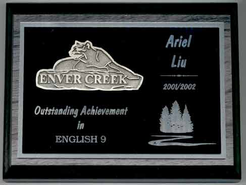 Outstanding Achievement  English
